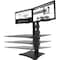 Victor Technology Desk Riser, Dual Monitor, 28"W x 23"L x 0 to15-1/2"H, Black VCTDC350A - alternate 3